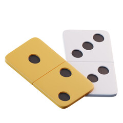 3D Illustration Domino