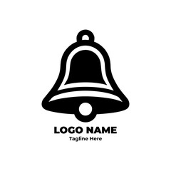 Elegant bell logo vector bell icon clean bell branding bell outline bell for graphic resource mobile interface application symbol identity business usage and professional design
