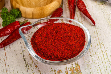 Spicy dry hot Chili powder