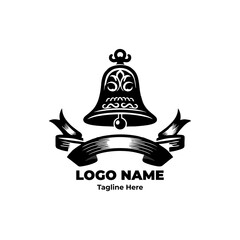 Logo bell illustration bell icon vector bell design modern bell simple bell for company branding flat graphic user interface elegant design clean minimal logo template for business