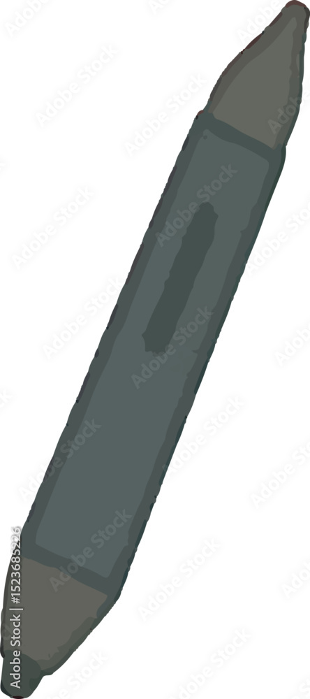 Poster a digital pen tool icon, perfect for vector graphics and precise editing in design software