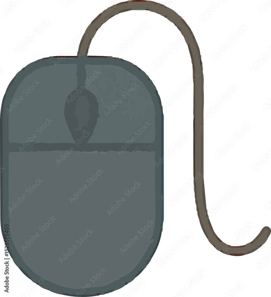 Fototapete a computer mouse for digital design, enabling precise navigation and editing in creative software