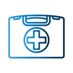 Fototapeta premium First Aid icon design template