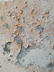 texture of paint peeling off the wall