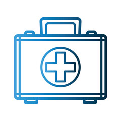 Fototapeta premium First Aid icon design template