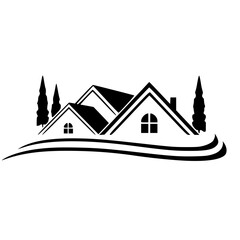 house in the mountains