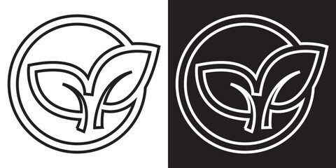 Eco friendly icons. Natural food labels. vector illustration. EPS 10/AI