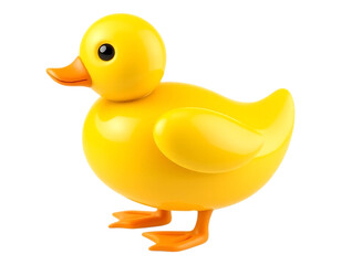 3D Cartoon Yellow Rubber Duck