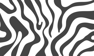 Zebra pattern abstract background. Vector