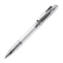 Naklejka premium A ballpoint pen with translucent casing