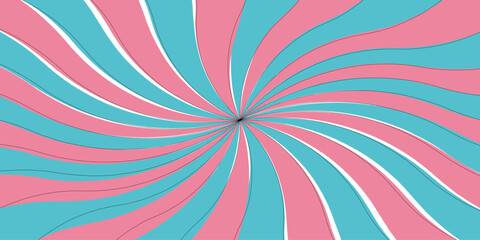 Abstract background with rays. Colorful sun rays sunburst pattern background. Comic light sunrise illustration bright sun beam starburst texture. Party invitation, carnival circus ticket ray pattern.