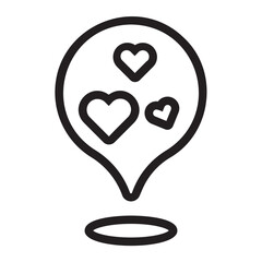 placeholder line icon