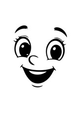 funny cartoon face