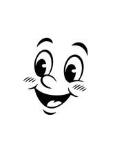 funny face vector