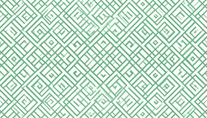 Fototapeta premium Abstract geometric, green hues, modern design stripes background with rectangle pattern. Vector illustration