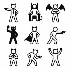 Devilish Bos Icons