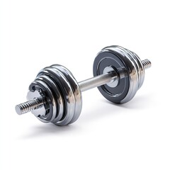 Fototapeta premium Collapsible dumbbell isolated on transparent background png