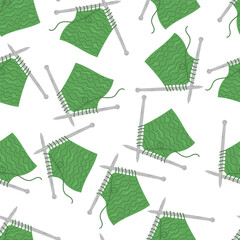 Knitting vector pattern. Vector texture seamless pattern.  Vector seamless background