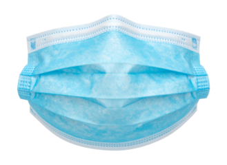 Blue 3 Ply Disposable Face Mask