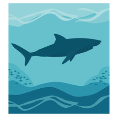 International Whale Shark Day Illustration Set-07
