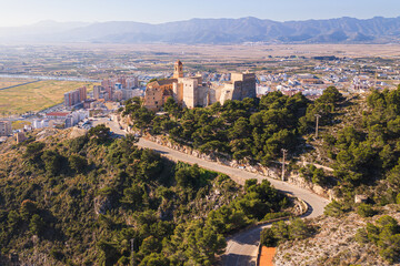 Obraz premium In the centre of Cullera town