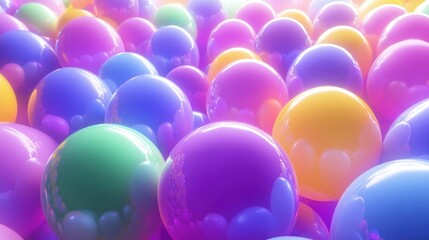 Colorful Abstract Spheres