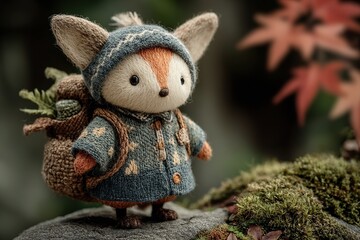 Cute Fox Traveler Autumn.