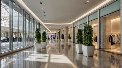 Obraz premium shopping mall