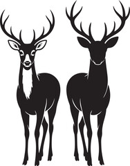 Mountain Deer Silhouette Clipart &ndash; Rustic Wildlife Vector Art

Majestic Deer Silhouette &ndash; Mountain and Forest Scene Design

Wild Mountain Deer SVG Bundle &ndash; Cricut Cut Files for Outdoors

Deer with Ant