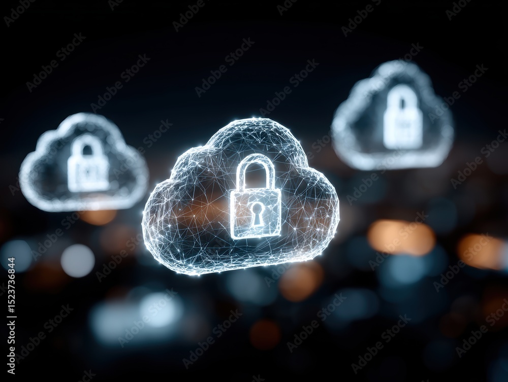 Aufkleber a robust cybersecurity firewall system safeguards sensitive data within cloud infrastructure, ensuri