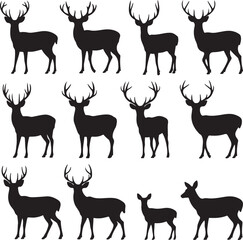 Mountain Deer Silhouette Clipart – Rustic Wildlife Vector Art

Majestic Deer Silhouette – Mountain and Forest Scene Design

Wild Mountain Deer SVG Bundle – Cricut Cut Files for Outdoors

Deer with Ant