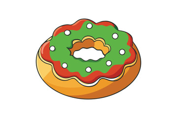 Christmas Kringle Food Vector for Festive Holiday Design
