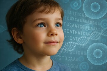 Researching gene changes linked to the genetic development of myopia in children and its impact on vision