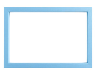 Blue Rectangle Frame