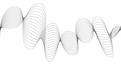 pattern background wavy strings and threads flowy art abstract sound or windy waves black elegant artsy tangle