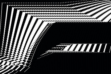 Основные RGB op art modern background, creative dynamic pattern, vector texture