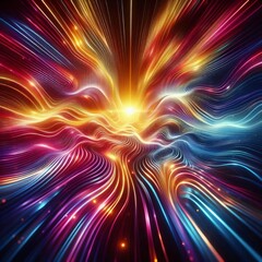 Obraz premium Variant Radiant Ripple Effect