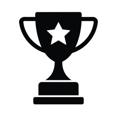 Award Trophy Icon Vector Illustration