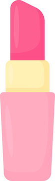 pink lipstick beauty product cosmetic makeup clip art preview