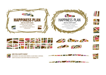 デザインフレーム　フリーハンド　縄文イメージ02