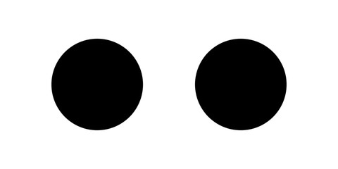 Polka Dots Seamless Pattern Black and White. eps 10