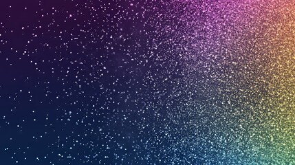 Obraz premium The abstract background of this image boasts a grain texture, complemented by a swirling nebula of vibrant celestial hues