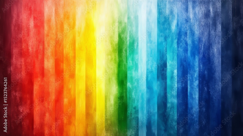 Poster an abstract background with a textured grain is complemented by a beautiful luminous rainbow gradien