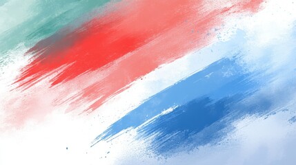 Dreamy landscape strokes generate abstract scenery for the design of banners, posters, and header backdrops
