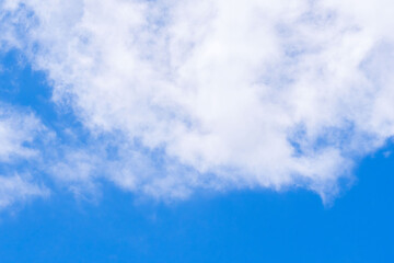 雨上がりの澄んだ青空と白い雲64