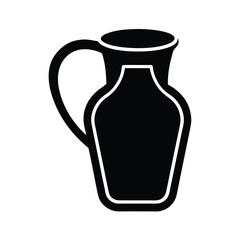 Portable Water Jug Icon Vector Illustration
