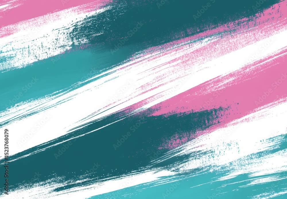 Poster colorful swaths sweep across a pristine white canvas, creating an abstract design suitable for heade