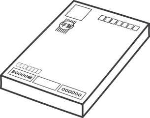 年賀状（宛名面）