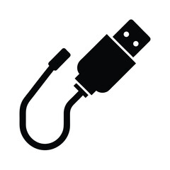 USB Connector Icon Vector Illustration
