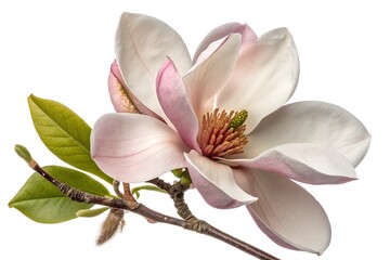 Obraz premium pink magnolia flower